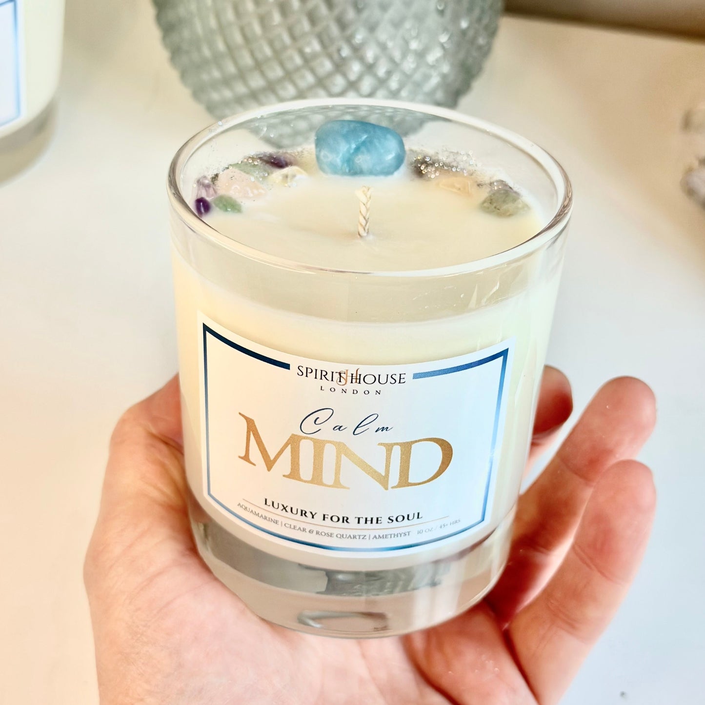 Calm - Crystal Candle Ritual
