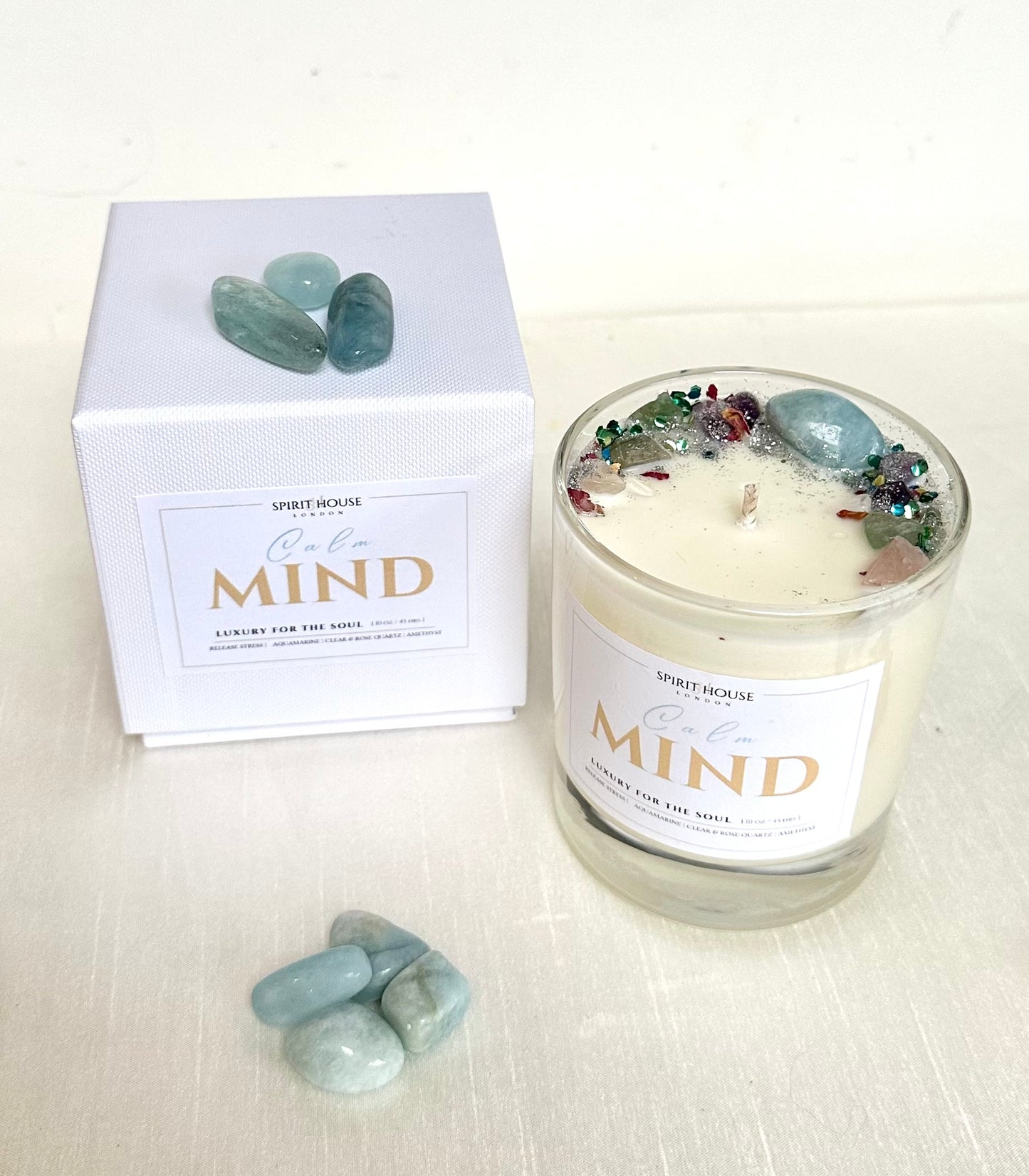 Calm - Crystal Candle Ritual