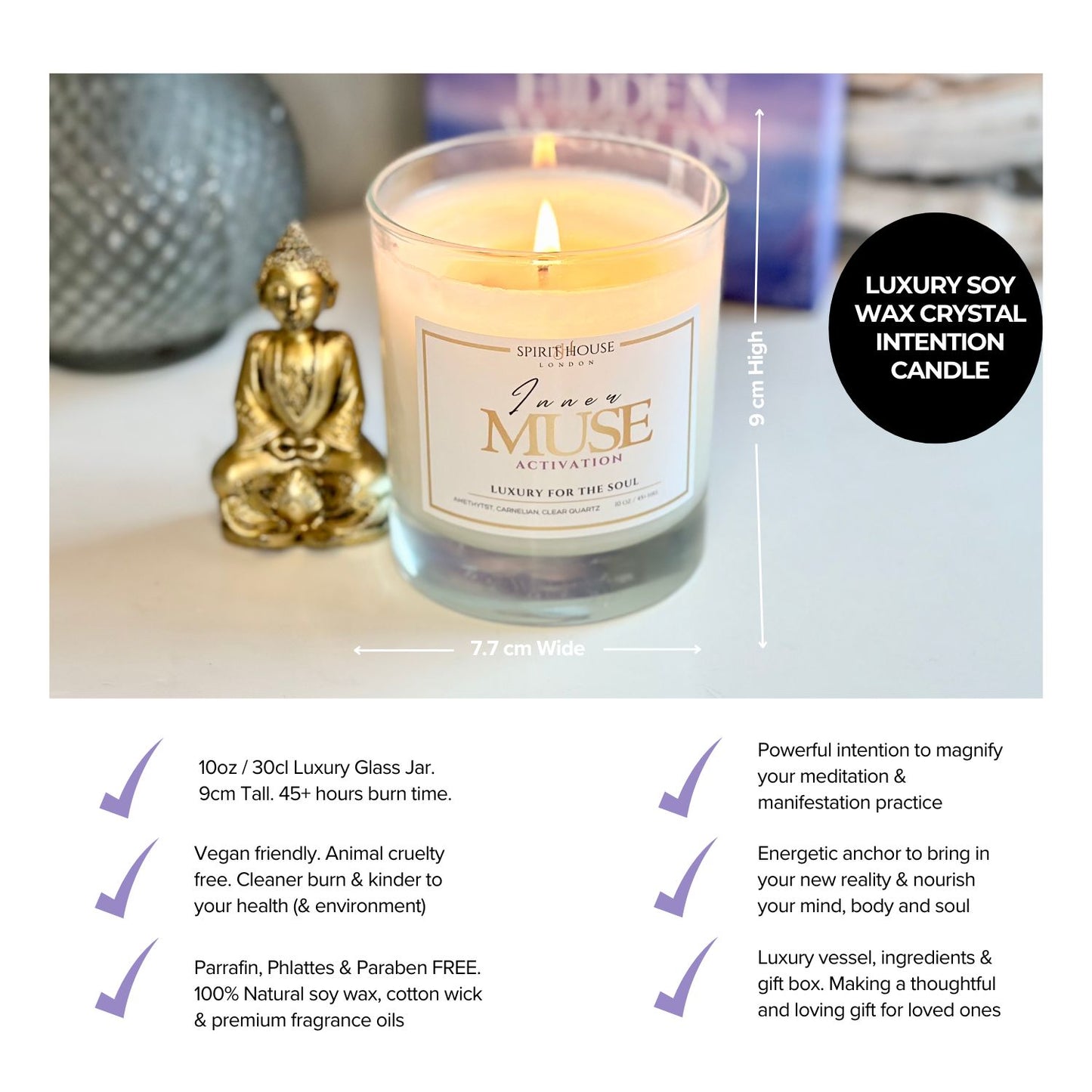 Inner Muse - Crystal Candle Ritual