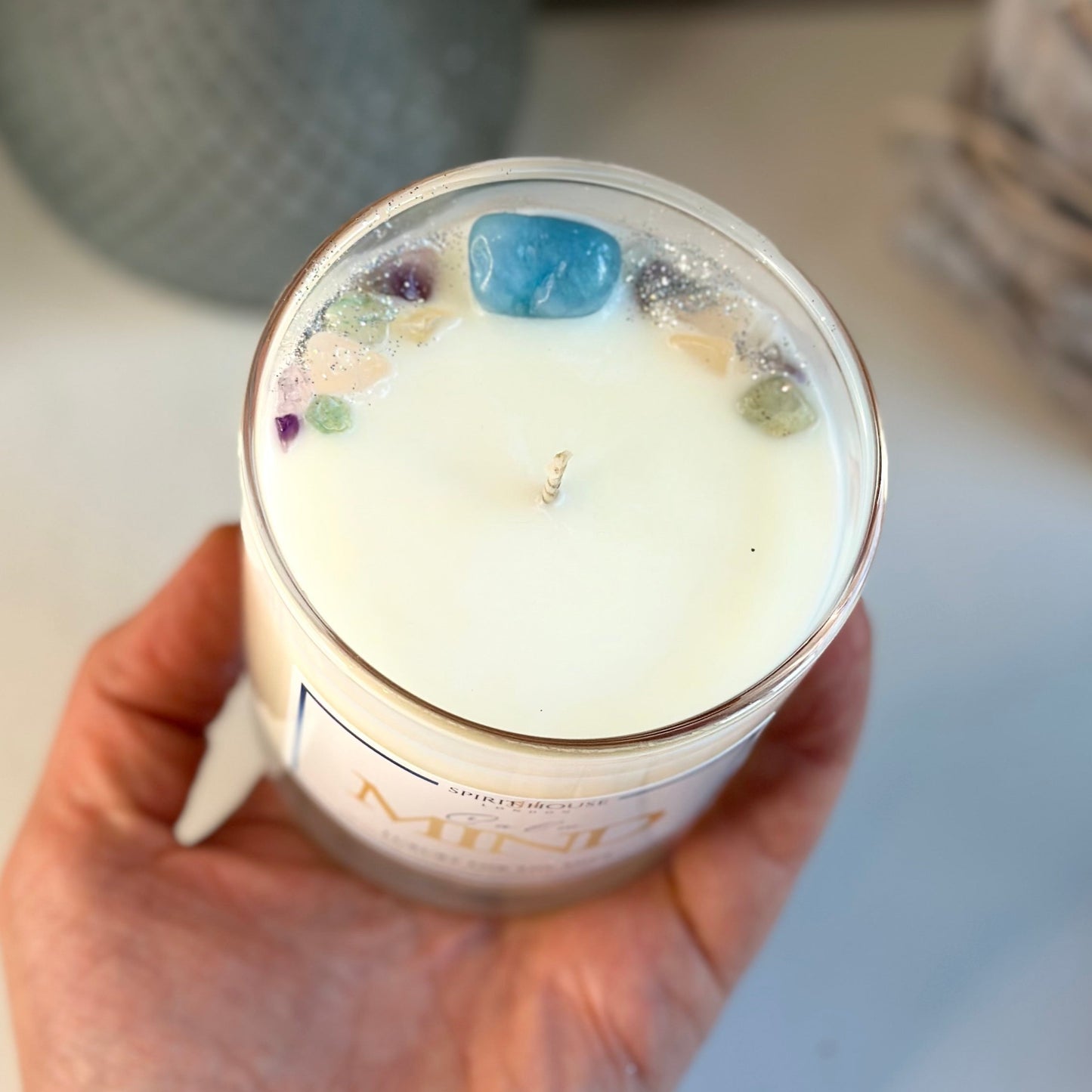 Calm - Crystal Candle Ritual