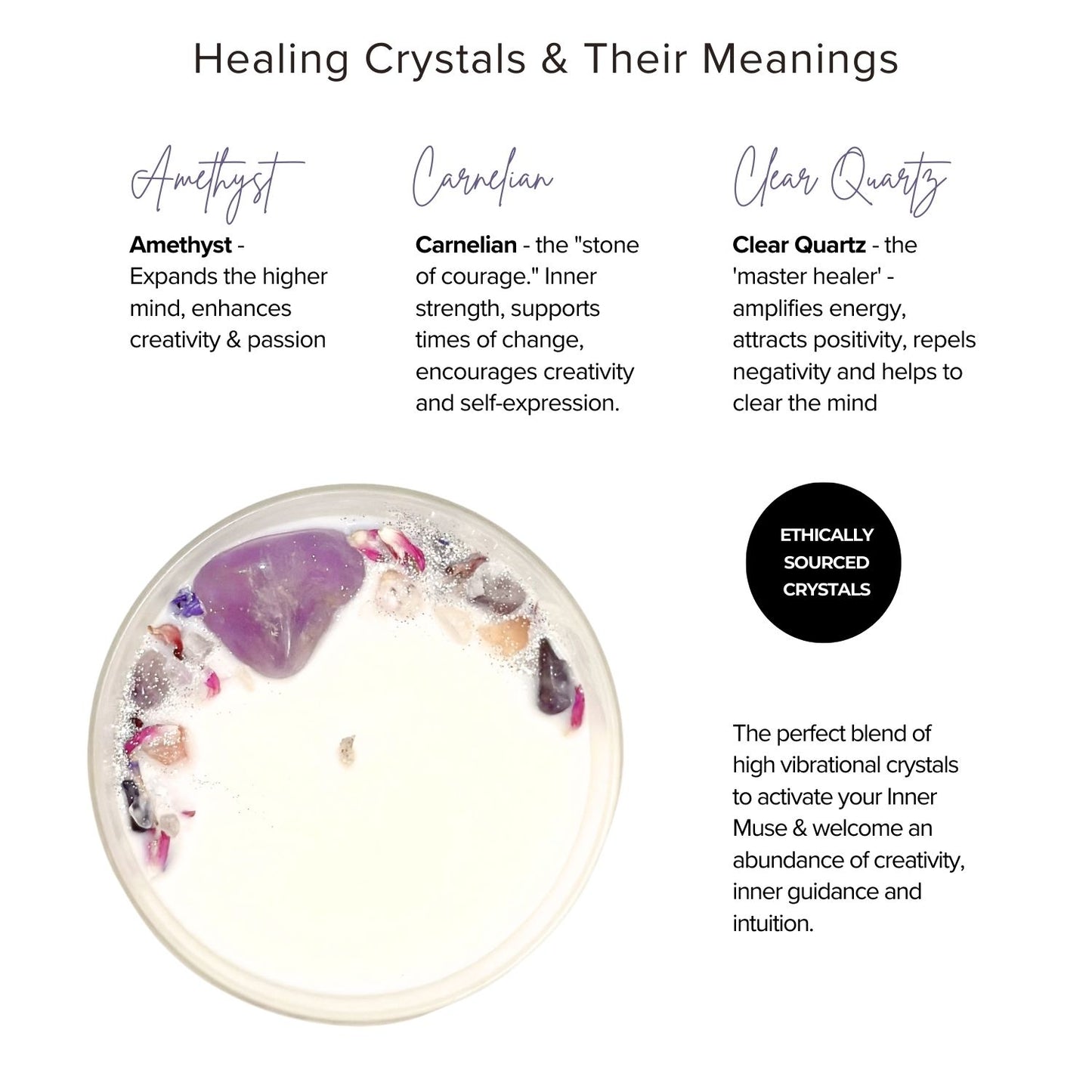Inner Muse - Crystal Candle Ritual