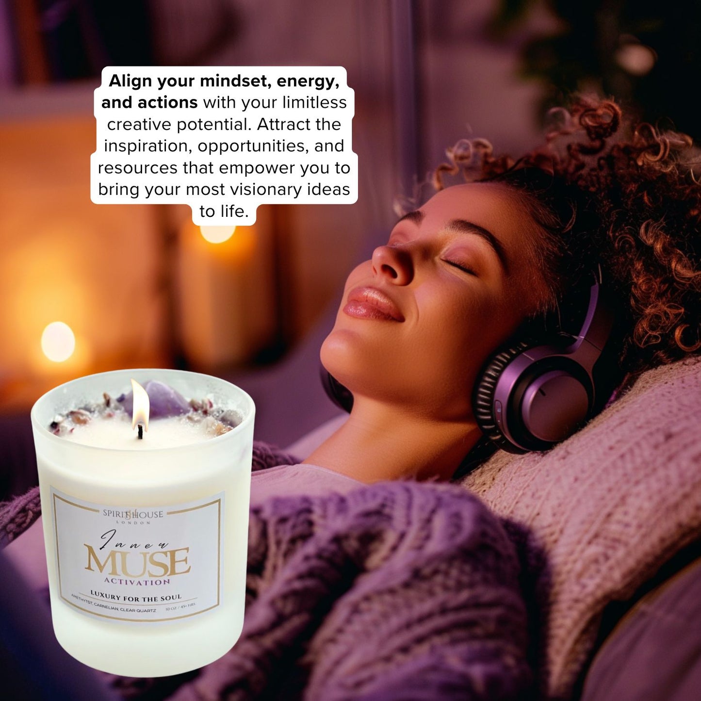 Inner Muse - Crystal Candle Ritual