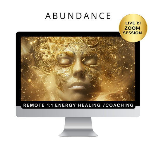 1:1 Abundance Coaching & Energy Activation Session