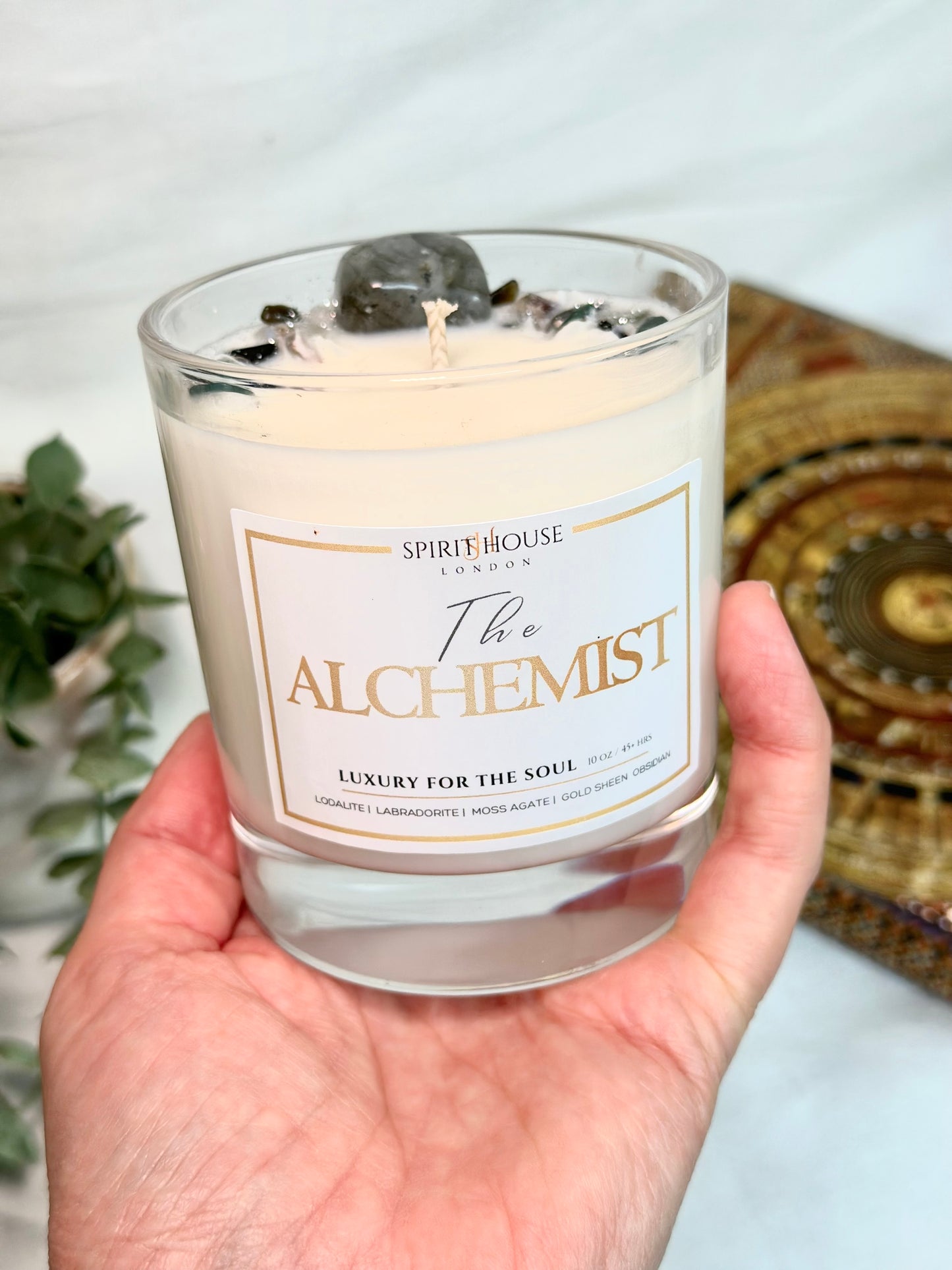 Alchemist Crystal Candle Ritual