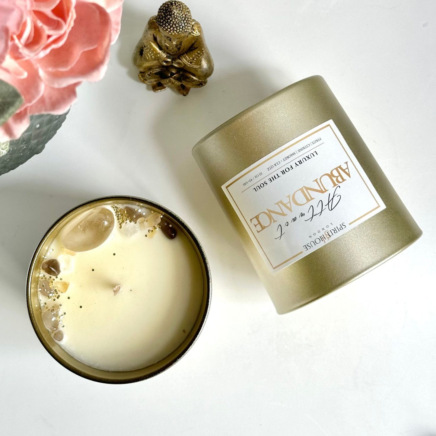 Attract Abundance - Crystal Candle Ritual