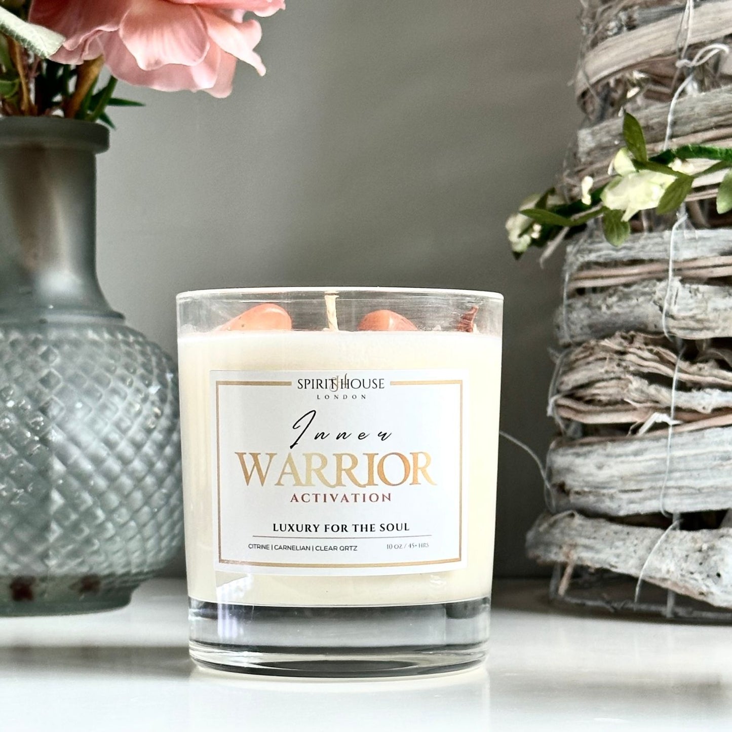 Inner Warrior Crystal Candle Ritual
