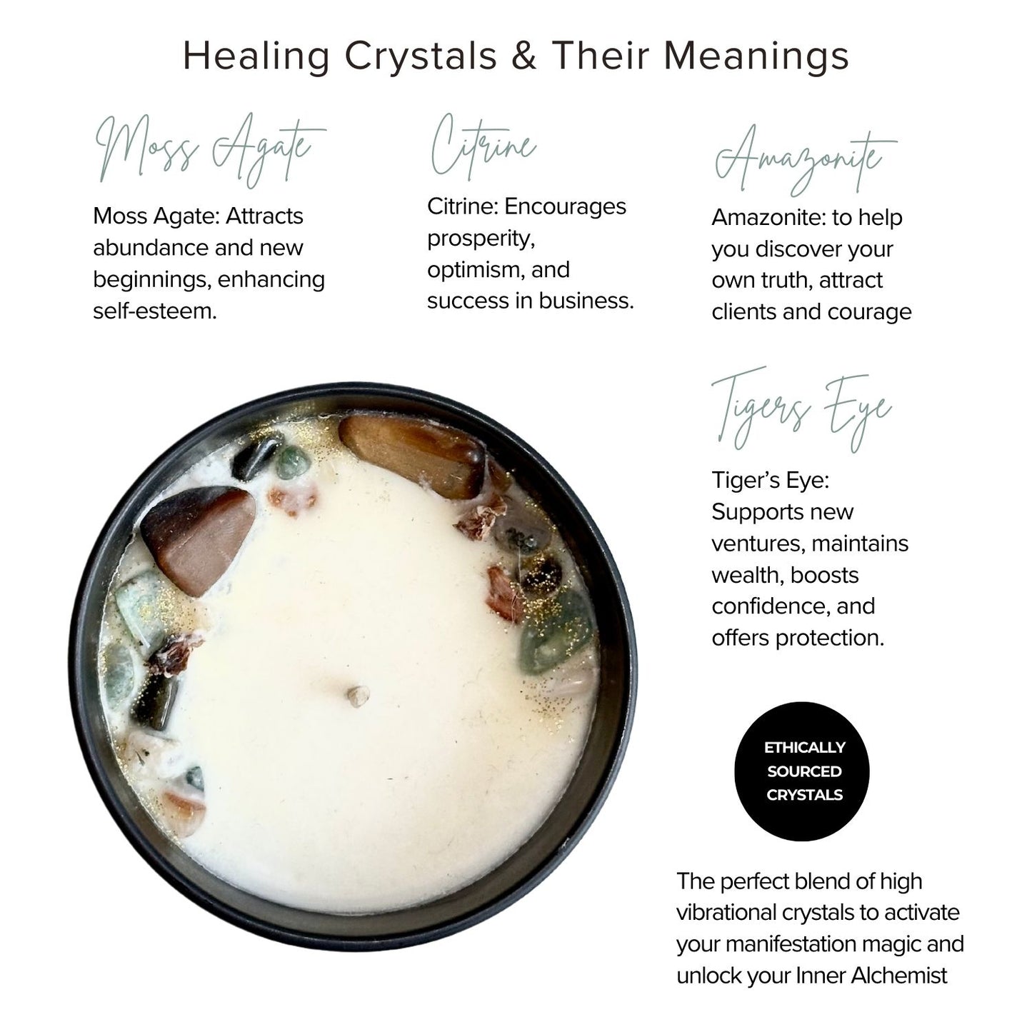 Business Badass - Crystal Candle Ritual