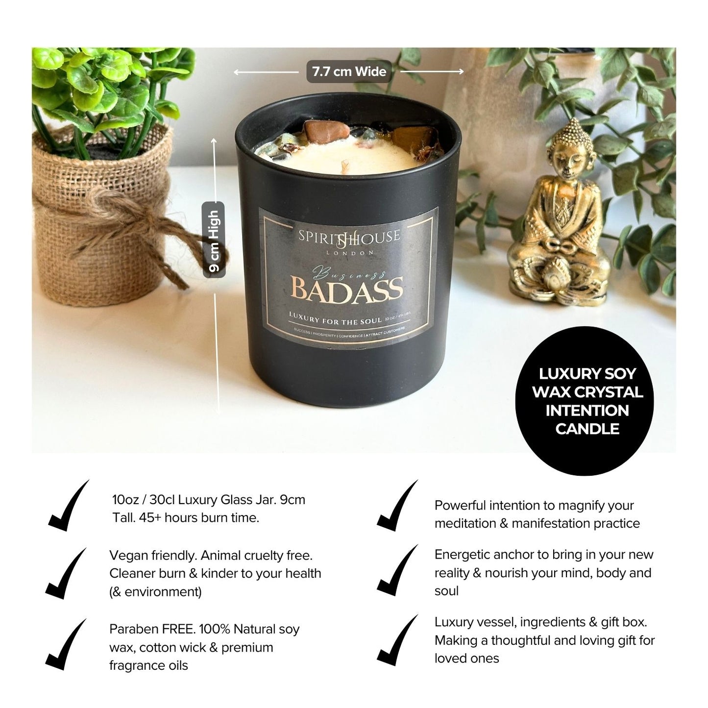Business Badass - Crystal Candle Ritual