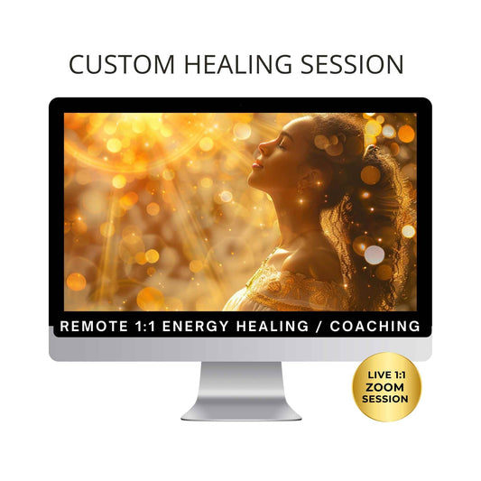 1:1 Energy Healing Session (Live & Remote)