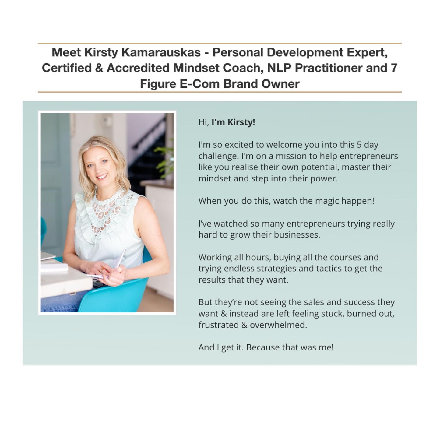 5 Days to Boost CONFIDENCE and SELF BELIEF