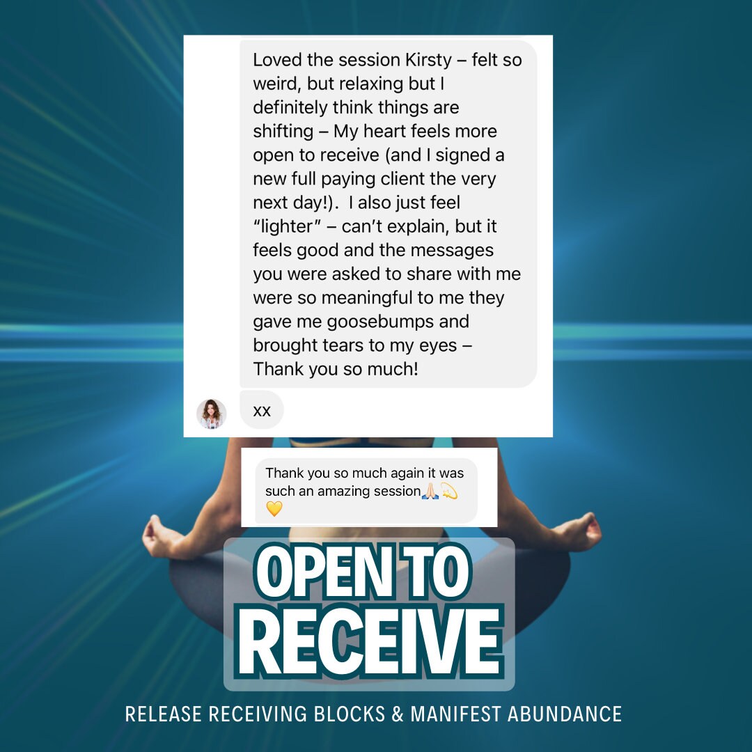 Energy Healing - Open To Receive
